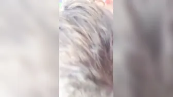 Squeezing My GF's Big Soft Tits Outdoors Homemade Footage