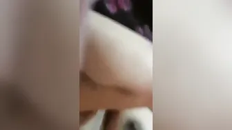 Chubby GF With Huge Tits Riding BF Homemade Tape