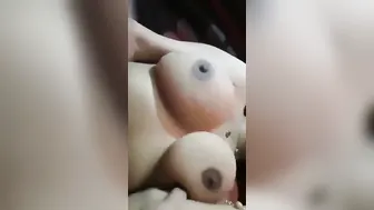 Chubby GF With Huge Tits Riding BF Homemade Tape