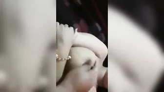 Chubby GF With Huge Tits Riding BF Homemade Tape