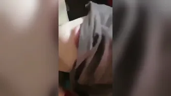 Chubby GF With Huge Tits Riding BF Homemade Tape
