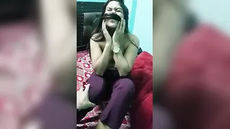 Shy GF Stripped Topless By BF Outdoor Mms Scandal