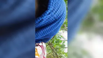 Doggystyle Pounding My Desi GF Outside Caught On Camera