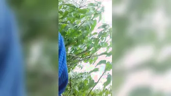 Doggystyle Pounding My Desi GF Outside Caught On Camera