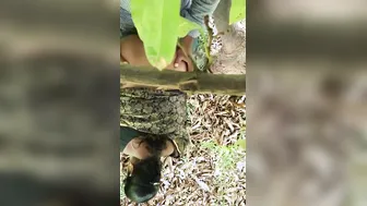Big Ass Married Woman Riding Neighbor Outside Homemade Footage