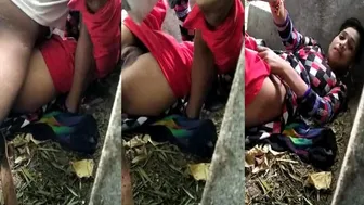 Fucking My GF Hard Outdoors Leaked Private Sex Video