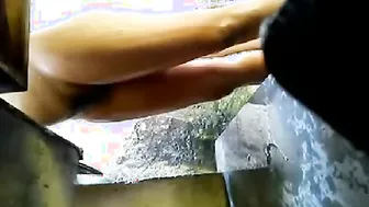 Hairy Twin Sisters Bathing Together Soaping Each Other Up