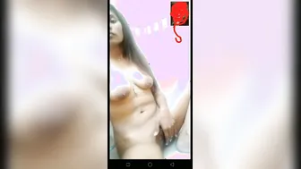 Tamil Babe Recording Naked Selfie Video Showing Everything Off