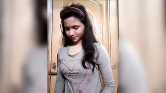 Bangladeshi Teen Stripping Naked Revealing Her Natural Big Tits