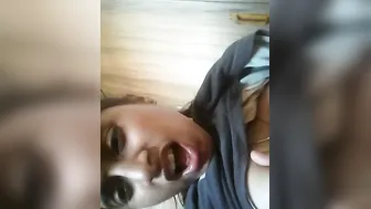 Horny Young Desi Teen Flashing Her Perfect Natural Boobs On Cam