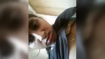 Horny Young Desi Teen Flashing Her Perfect Natural Boobs On Cam