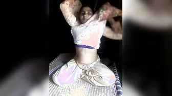 Village Bhabhi Stripping Down For Private Intimate Moments At Home