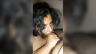 Desi Couple Having Rough Bedroom Fun With Her Sucking Him Hard