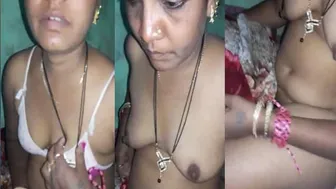 Married Woman Stripping Naked For Her Husband's Friend At Home
