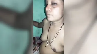 Married Woman Stripping Naked For Her Husband's Friend At Home