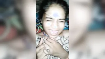 Shy Desi Beauty Showing Off Her Small Perky Boobs On Camera