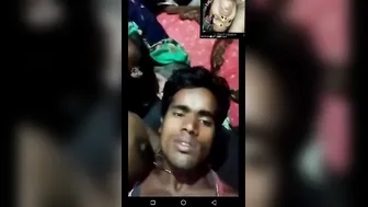 Desi Couple Broadcasting Their Live Phone Sex Session Together