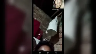 Desi Couple Broadcasting Their Live Phone Sex Session Together