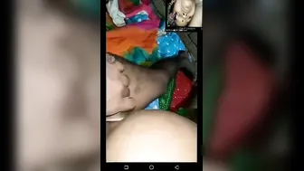 Desi Couple Broadcasting Their Live Phone Sex Session Together