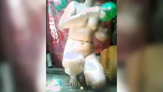 Bangla Village Babe Exposing Herself During Bathing Time Alone