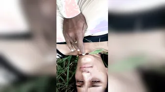 Dehati GF Bent Over Getting Drilled Outdoors By The Farm