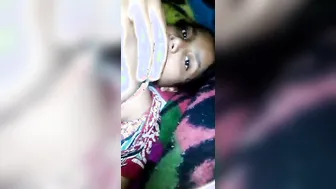 Teen Indian GF Making Naughty Selfie Video For Her Man