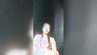 Slim Village GF Showing Off Her Tight Pussy On Camera