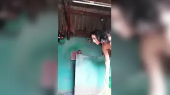 Village GF Stripping Naked And Teasing In Private Mms