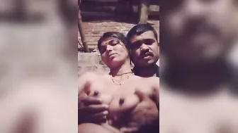 Lactating Indian Wife Riding Her Man In Steamy Bedroom Session