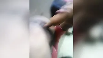 Village GF Using Kitchen Roller To Pleasure Her Pussy