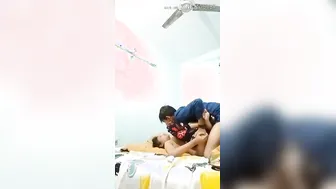 Desi Lovers Stripping Naked Getting Ready For Passionate Sex