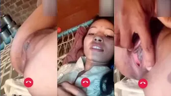 Horny Wife Having Phone Sex With Her Secret Online BF