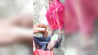 Rajasthani Village Girl Having Outdoor Sex With Her BF