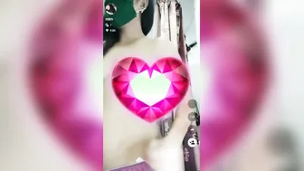 Live Show Girl Stripping Naked And Teasing For The Camera