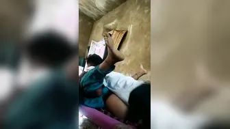 Dehati Babe Getting Drilled Rough In Her Village Home Secretly
