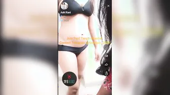 Indian Babe Stripping Naked In Leaked Private Tango Live Show