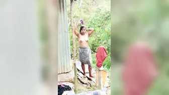 Naughty Bengali GF Stripping Naked On Hidden Camera