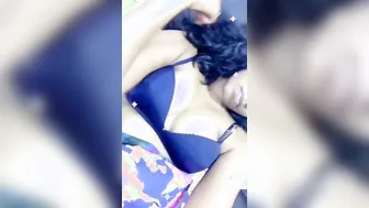 Desi Girl Flashing Her Massive Natural Tits Teasing On Camera