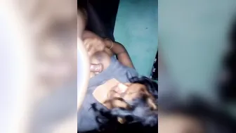Bengali GF Giving Sloppy Blowjob To Her BF
