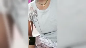 Horny Bhabhi Having Phone Sex With Her Secret Lover Caught