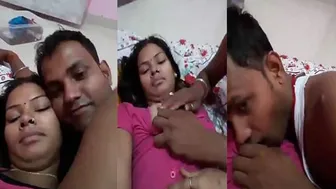Village Wife Secretly Meeting Lover Filming Their Session Mms