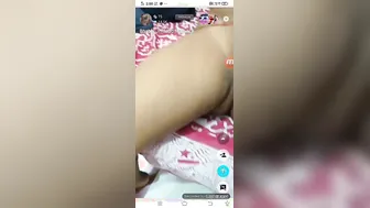 Married Woman Broadcasting Live Show Stripping On Webcam