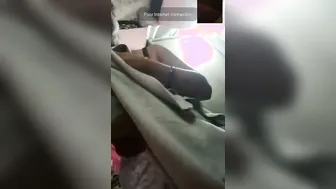 Lonely Wife Having Steamy Phone Sex Caught On Video Recording