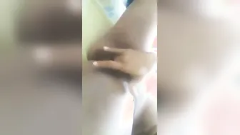 Horny Married Woman Fingering Herself On Selfie Cam At Home