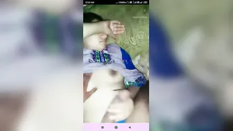 Shy Wife Having Phone Sex With Her Man Caught On Camera Today