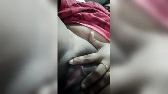 Hairy Pussy Desi Wife Spreading And Teasing Her Online Admirer