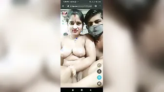 Young Bride Performing Live Nude Show On Webcam For Stranger
