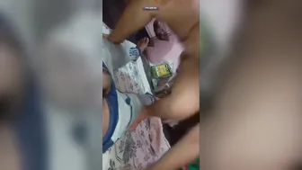 Newlywed Couple Having Dirty Phone Sex Show Caught On Camera