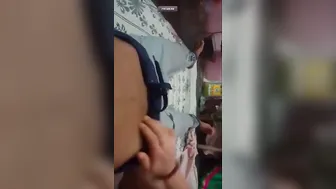 Newlywed Couple Having Dirty Phone Sex Show Caught On Camera