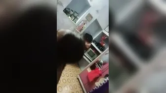 Sucking Soft Boobs Hard Making Her Moan In Homemade Selfie Clip